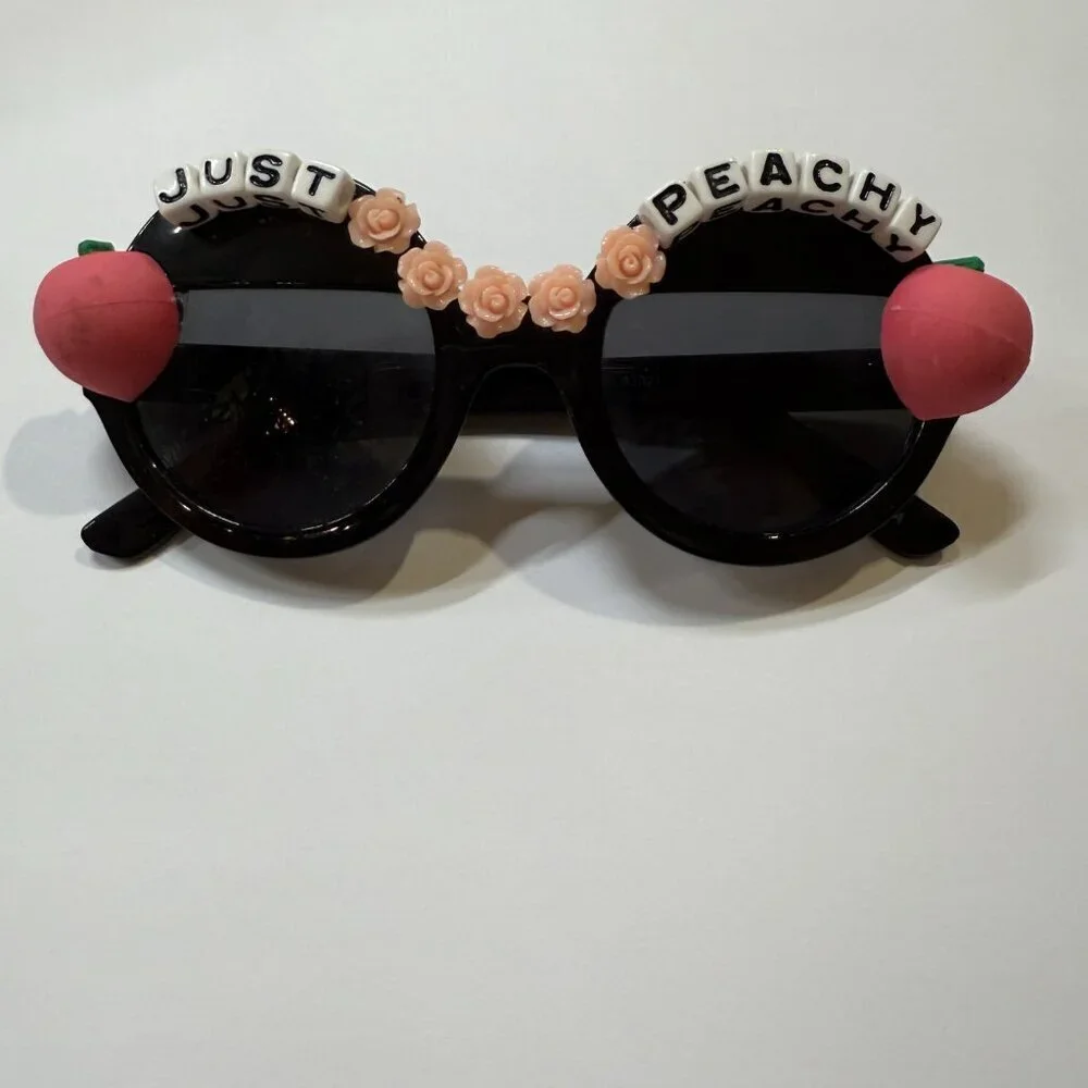 Rad + Refined Round Embellished Sunglasses